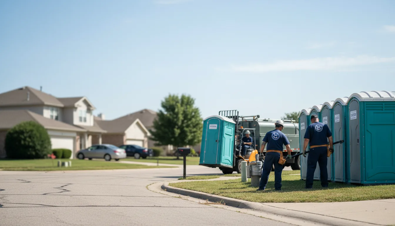 Porta Potty Rental in Redmon, IL near me